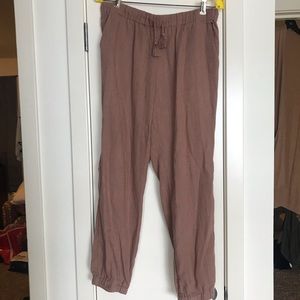 NEW Madewell Linen Blend Jogger